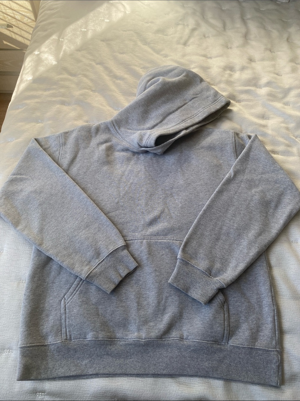 TNA Heather Gray Pullover Hoodie